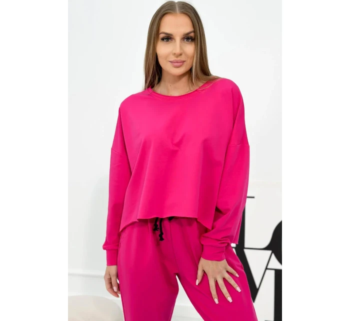 Set 2dílná mikina + kalhoty fuchsie Set 2dílná mikina + kalhoty fuchsie