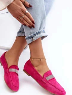 Dámské mokasíny s Fuchsie model 21643342 - Boto