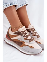 Dámské tenisky z semiše McArthur MA253W hnědé