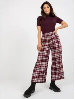 Dámské kalhoty LK SP bordó FPrice model 18398621 - Lakerta Dámské kalhoty LK SP bordó FPrice model 18398621 - Lakerta