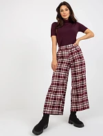 Dámske nohavice LK SP 509097 2.35P bordová - FPrice