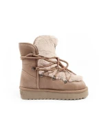 snow boots winter fashion  brown high dámské model 21395346 - D.Franklin