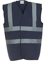 Bezpečnostná vesta Yoko HVW 100 Hi-Vis 79.W100, tmavomodrá Bezpečnostná vesta Yoko HVW 100 Hi-Vis 79.W100, tmavomodrá