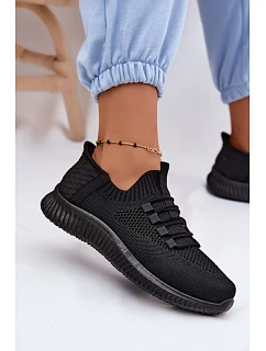 Materiálové model 22130407 Sportovní Dámské Boty Černé Olive - Boto