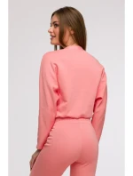 model 21047156 Zavinovací mikina korálová - BeWear