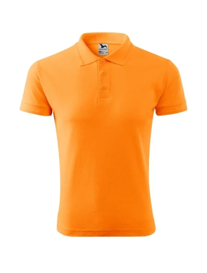 Pique Polo polokošile pánská model 20637759 orange - MALFINI, a.s. Pique Polo polokošile pánská model 20637759 orange - MALFINI, a.s.