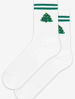 Vzorované vianočné ponožky U04.N56