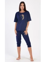 Dámske capri pyžamo Feather Dámske capri pyžamo Feather