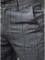 Pánské ležérní tmavě šedé kalhoty Dstreet model 21977286 - FashionStreet