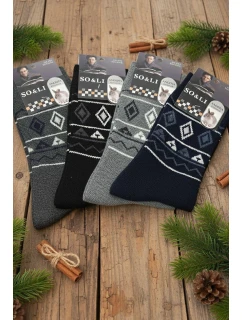 WiK SO&LI ponožky art.001/1 Angora pánske 39-46