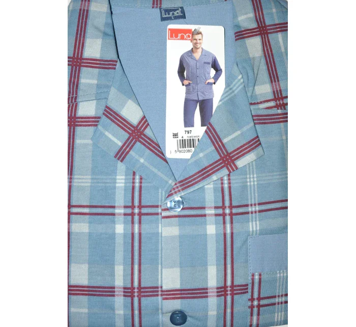 Pánské pyžamo  3XL4XL model 7468800 - Luna