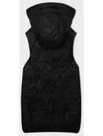 Čierna dámska vesta so sťahovacím lemom S'West (B8341-1) Čierna dámska vesta so sťahovacím lemom S'West (B8341-1)