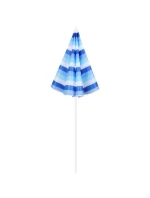 BALKÓNOVÝ PLÁŽOVÝ SLNEČNÍK 180CM MODRÁ LÍNIA 1048819