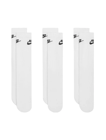 Nike Everyday Elevated ponožky 3 páry biele IH8522 901 Nike Everyday Elevated ponožky 3 páry biele IH8522 901