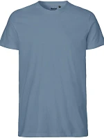 Neutral O 61001 Pánske tričko z bio bavlny 77.6101 dusty indigo