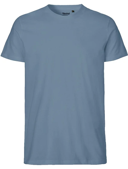 Neutral O 61001 Pánske tričko z bio bavlny 77.6101 dusty indigo Neutral O 61001 Pánske tričko z bio bavlny 77.6101 dusty indigo