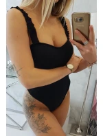 Body bez ramínek černé