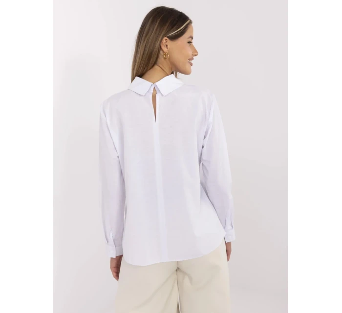 Koszula LK KS model 21156217 biały - FPrice Koszula LK KS model 21156217 biały - FPrice