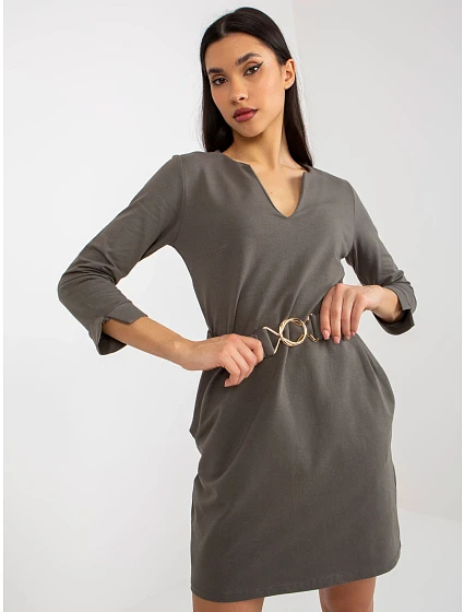 Dámské šaty TW SK BL  khaki  model 18044106 - FPrice