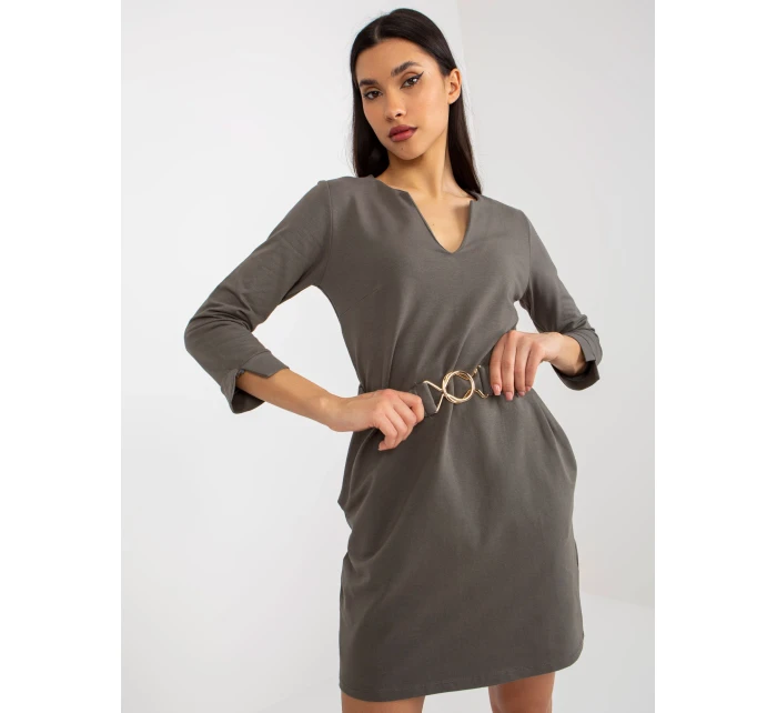 Dámske šaty TW SK BL 1011 šaty.17 khaki - FPrice