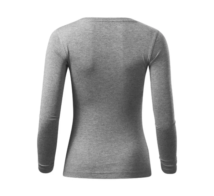 Fit-T LS triko dámské tmavě šedý melír Fit-T LS triko dámské tmavě šedý melír
