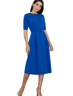 Dámske šaty M553 kráľovská modrá - Figl