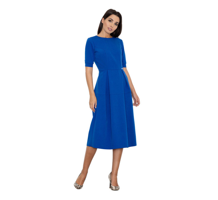 Dámske šaty M553 kráľovská modrá - Figl