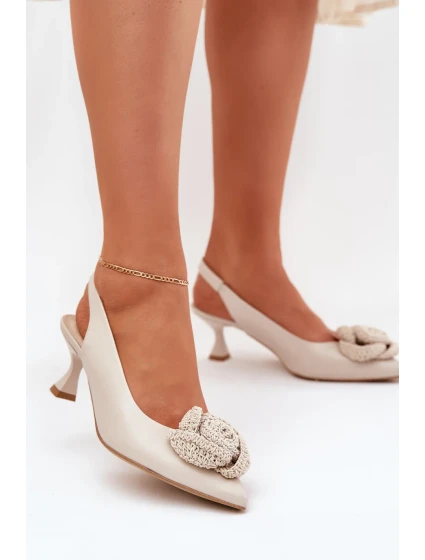 Lodičky s ihlovým podpätkom model 209047 Krok vo veľkom štýle