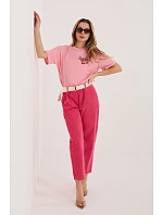 Šnúrové nohavice model 226483 Taliansko Moda