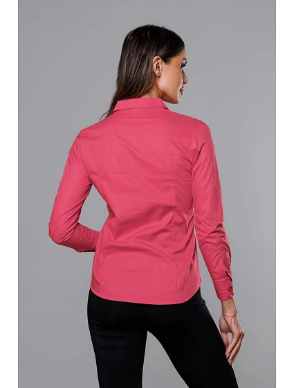 Klasická dámská košile v barvě model 18302330 - J.STYLE Klasická dámská košile v barvě model 18302330 - J.STYLE