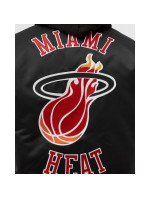 Mitchell & Ness NBA Heavyweight Satin Jacket Miami Heat M OJBF3413-MHEYYPPPBLCK pánské provedení