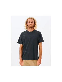 Tričko RIP CURL Plain Wash Tee, čierne