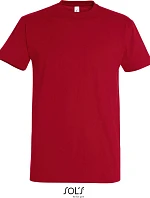 Tričko SOL'S Imperial z hrubej bavlny 25.1500, farba tango red