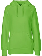 O Dámská mikina s kapucí z bio bavlny lime model 22505930 - Neutral O Dámská mikina s kapucí z bio bavlny lime model 22505930 - Neutral