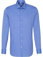 Seidensticker Shirt Shaped LSL Košeľa s dlhým rukávom 78.1000 stredne modrá Seidensticker Shirt Shaped LSL Košeľa s dlhým rukávom 78.1000 stredne modrá