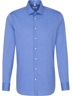 Seidensticker Shirt Shaped LSL Košeľa s dlhým rukávom 78.1000 stredne modrá