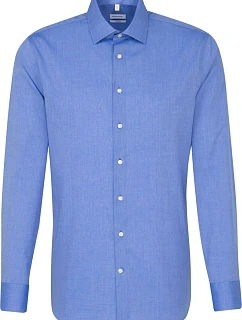 Shirt Shaped LSL Košile s dlouhým rukávem model 22501215 mid blue - Seidensticker