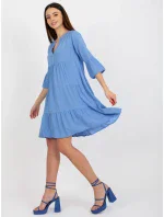 Sukienka model 20078339 niebieski - FPrice