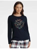 Dámské pyžamo  Námořnická modrá  model 18754569 - HENDERSON LADIES