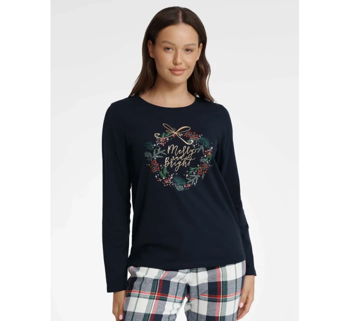 Dámské pyžamo  Námořnická modrá  model 18754569 - HENDERSON LADIES