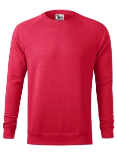 model 20633242 mikina pánská červený melír - MALFINI, a.s.