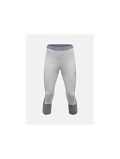 Teplé nohavice PEAK PERFORMANCE Magic 3/4 Short Johns Wool-blend Baselayer Women, sivé