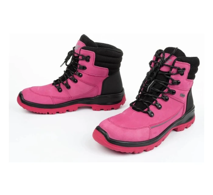 Dámská zimní obuv model 17071467 růžová - 4F Dámská zimní obuv model 17071467 růžová - 4F