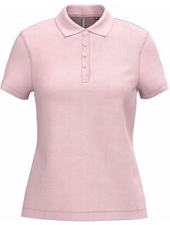 Kariban K 255 Dámske polo tričko z piké 20.K255 bledo ružové