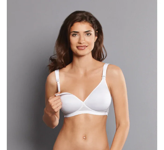 Miss Anita dojčiaca podprsenka s dištančnými košíčkami 5070 biela - Anita Maternity Miss Anita dojčiaca podprsenka s dištančnými košíčkami 5070 biela - Anita Maternity