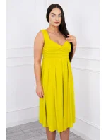 Šaty so širokými ramienkami