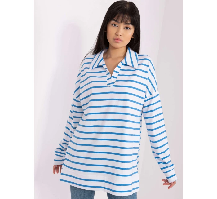 Bluzka LK BZ model 18650746 biało niebieski - FPrice