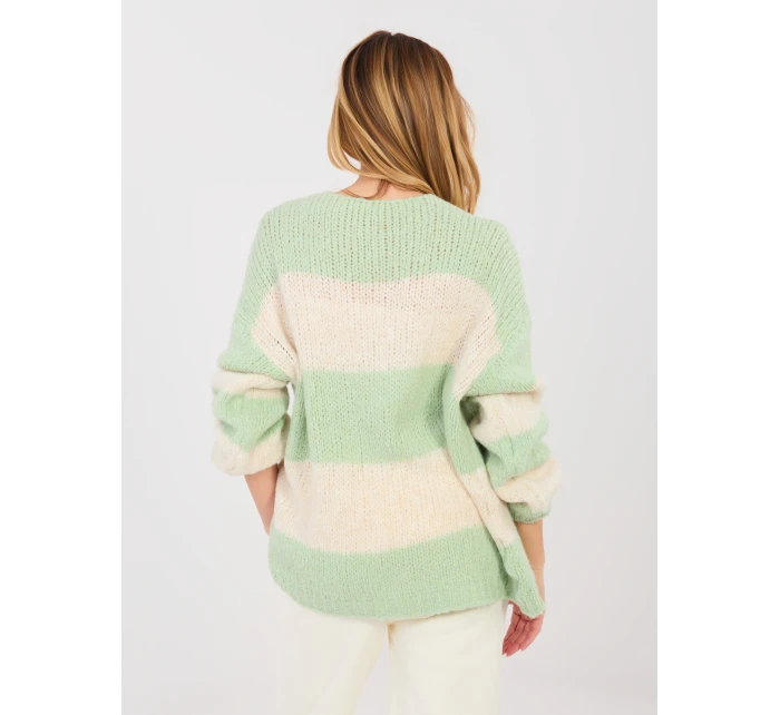 Jumper MI SW 0122.51 svetlozelený