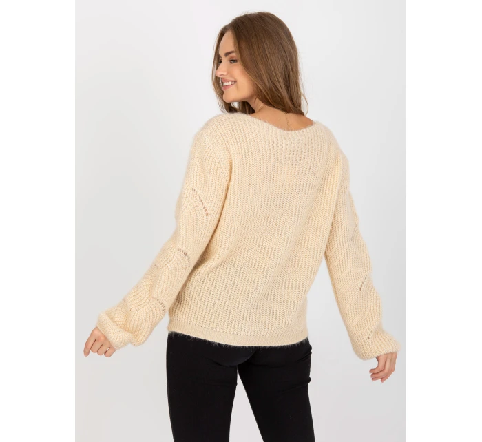 Sweter TW SW BI model 22003962 beżowy - FPrice