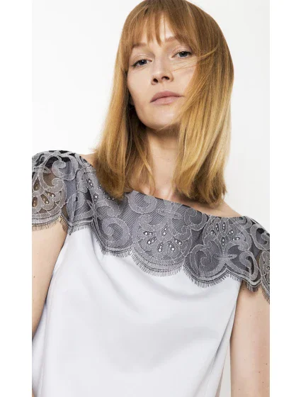 Dámská halenka model 17527457 Deni Cler - Gemini Dámská halenka model 17527457 Deni Cler - Gemini